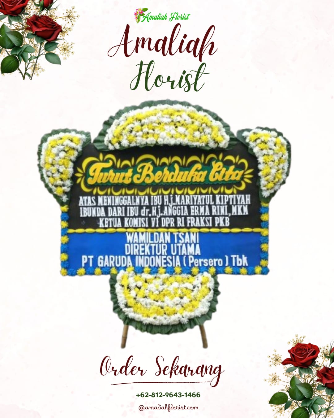 Papan Bunga Duka Tejakula